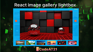 React image gallery lightbox